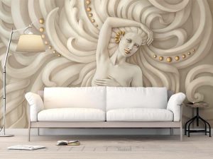 Custom Textured Wallpaper