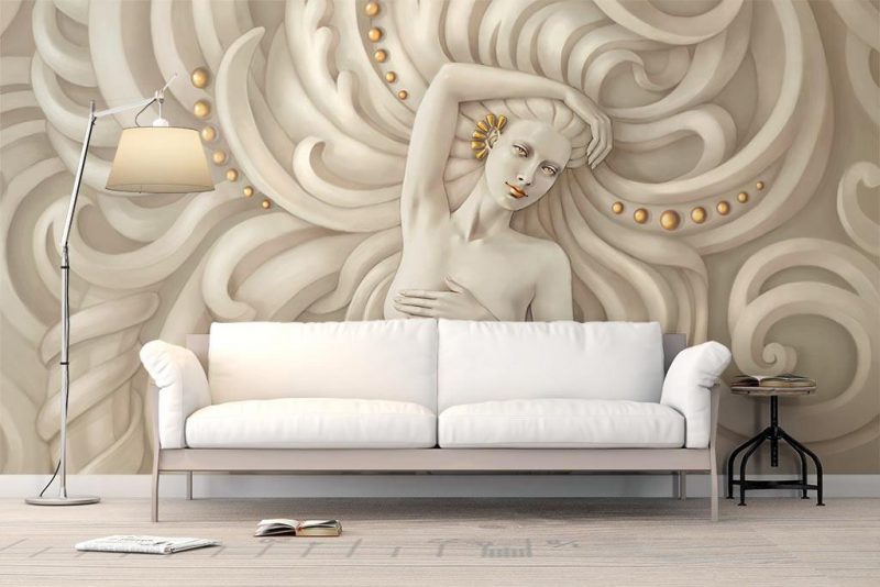 Custom Textured Wallpaper